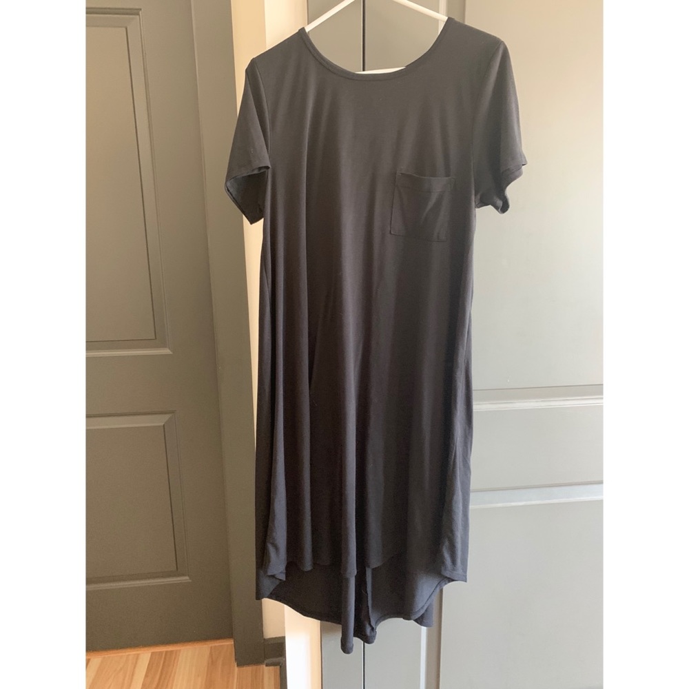 LuLaRoe - Solid Black Carly - Size XL
